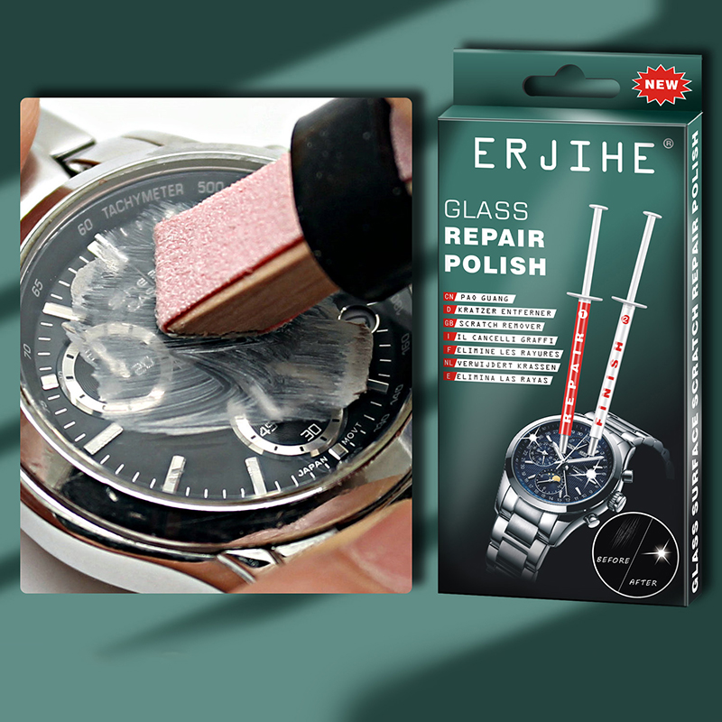 Erjihe Horloge Glas Krasreparatie Pasta Saffier Spiegel Krassen Slijpen Mineraal Glas Polijsten Artefact