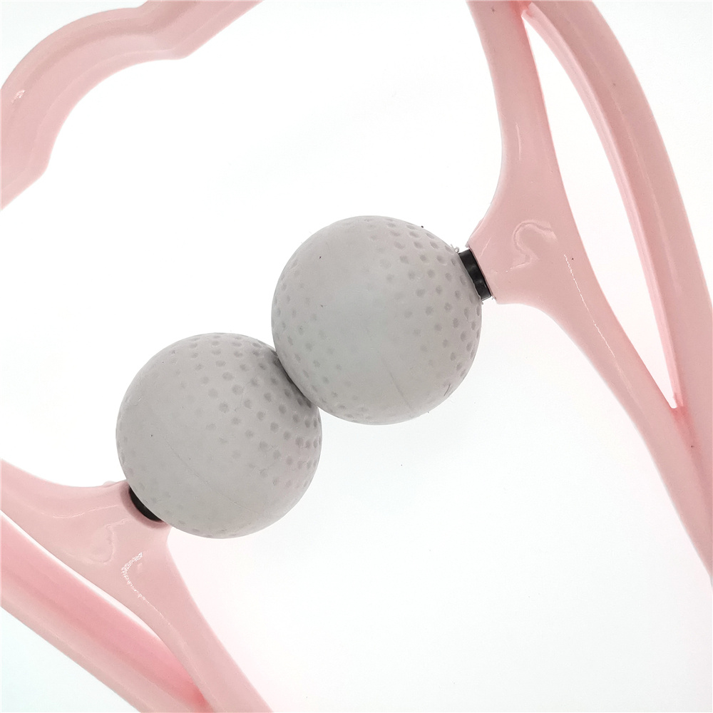 Plastic Druk Punt Therapie Nek Massageador Massagem Verlichten Hand Roller Nek Massager Voor Nek Schouder Trigger Punt