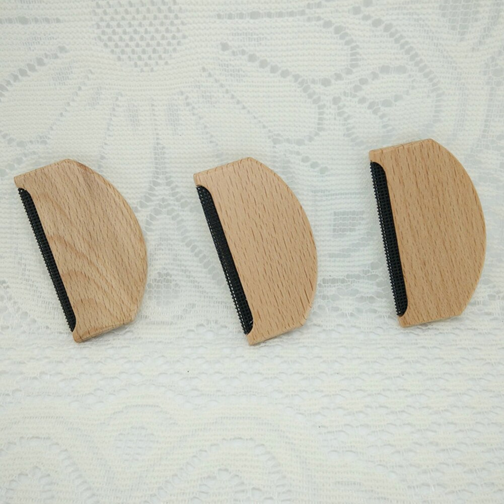 Wooden Garment Care Anti Pilling Manual Sweater Brush Easy To Use Home Use Lint Remover Fabric Comb Easy Clean Trimmer Fuzzy