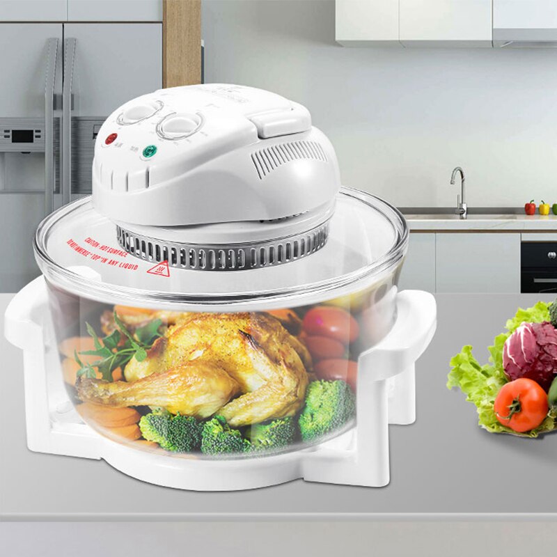 Air Fryer 12L Visual Grilled Chicken Wings French Fries Sweet Potatoes Smoke-free Convection Oven Electric Fryer