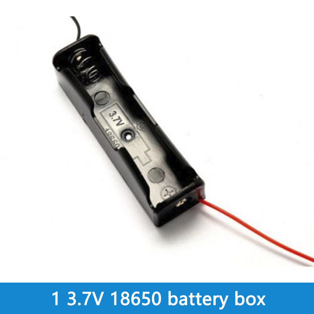 Batterijhouder - 1-6 Slots AA/18650 - met Draad - voor Arduino DIY Kit: Grijs