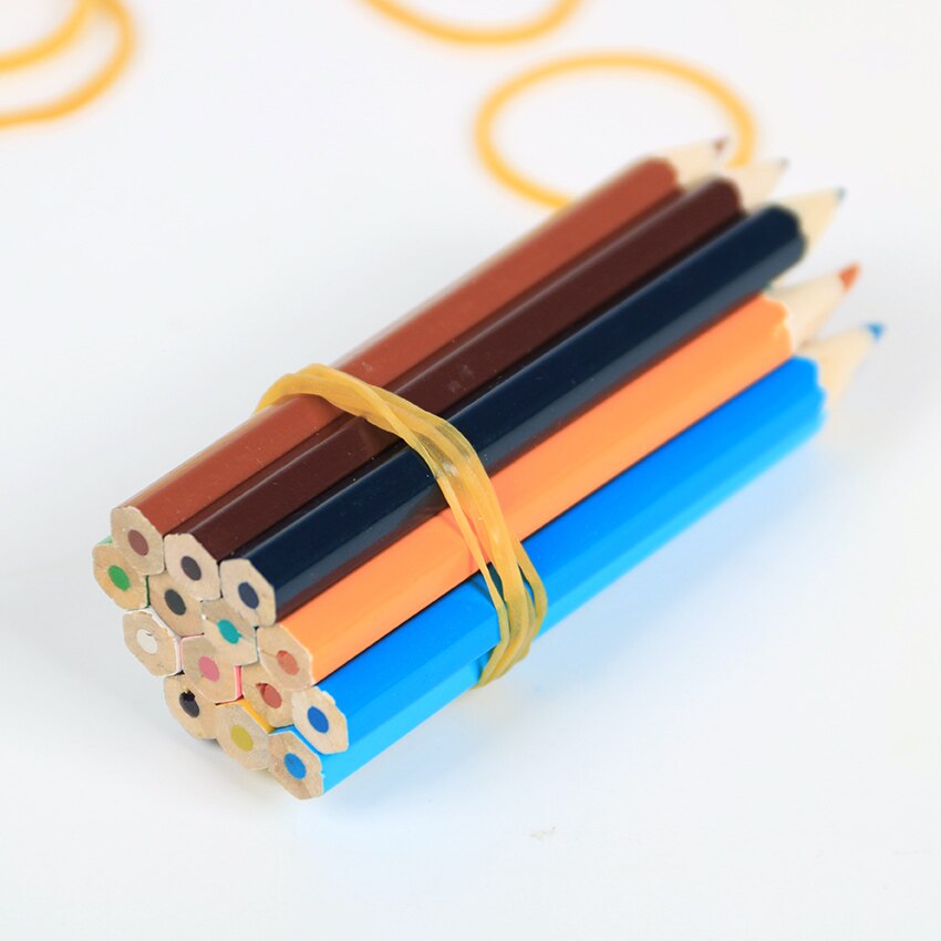 Bande de caoutchouc élastique pour emballage, 100 pièces, jaune Normal, fournitures de papeterie de bureau et d'école