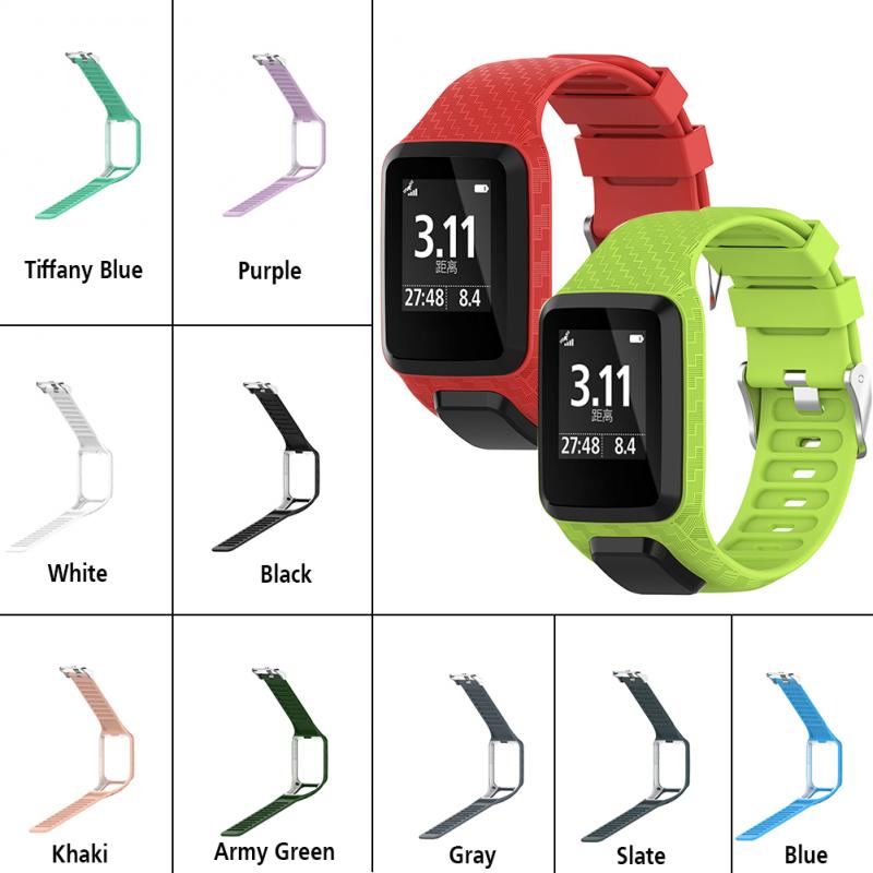 Wrist Band Strap For TomTom 2 3 Runner Spark Replacement Bracelet For TomTom Runner 2 3 Watchband Watch Bracelet Accessory TXTB1