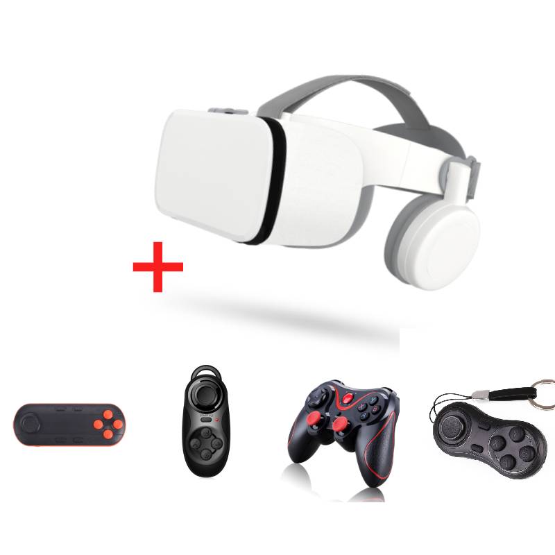 Ademend Bluetooth4.2 Helm 3D Vr Bril Virtual Reality Headset Voor Smartphone Goggles Home Theater Viar Verrekijker