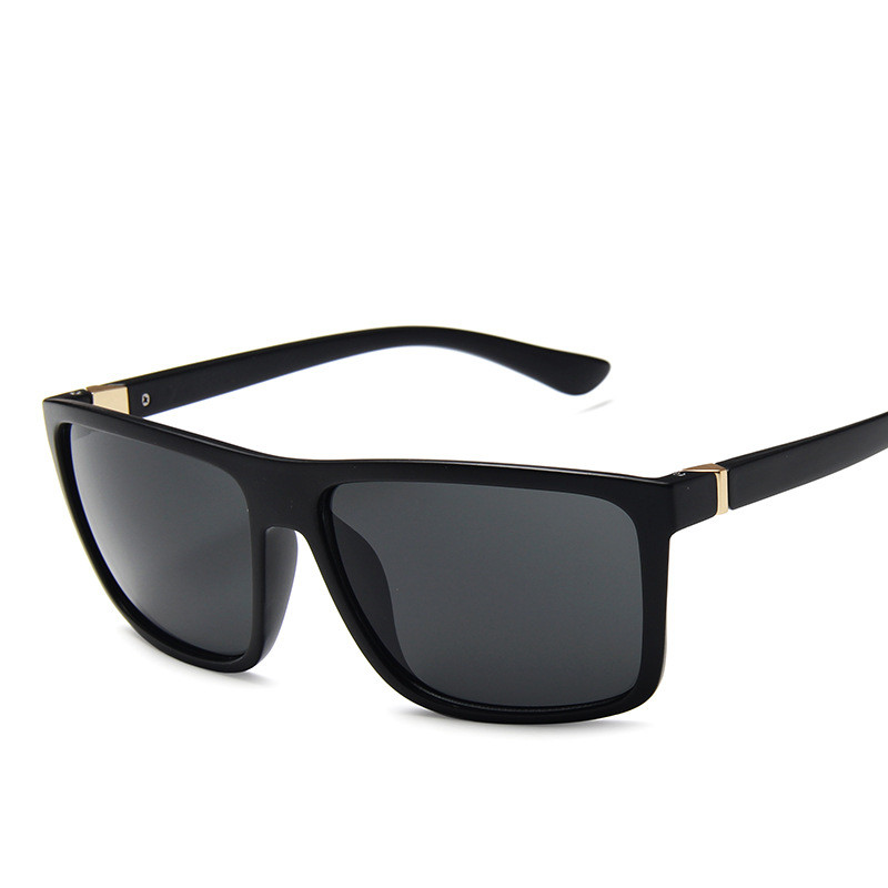 Solbriller mænd firkantede solbriller mærke  uv400 beskyttelsesskærme oculos de sol hombre briller driver oculos: C3
