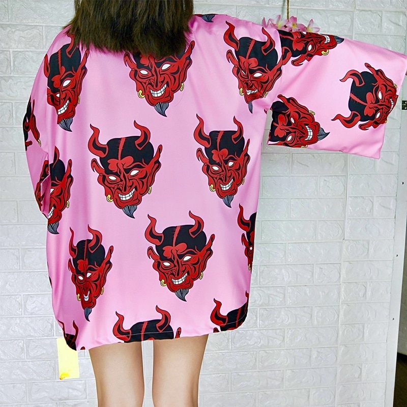 Kimono Women Japanese Kimono Traditional Female Kimono Cardigan Harajuku Streetwear INS Japanese clothes Blouse 10487