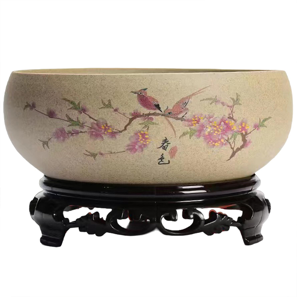 Elegante Kom Planter Decor Lotus Kommen Voor Balkon Tuin Lotus Kommen Waterpotten Voor Waterplanten Kommen Planten