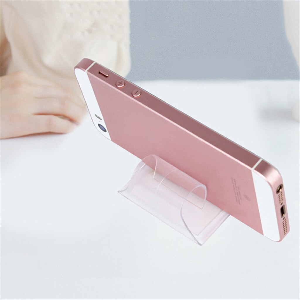 Franchise Car Phone Holder Center Console Holder Mini Transparent Invisible Bracket Universal Gravity Smartphone Cell Support #