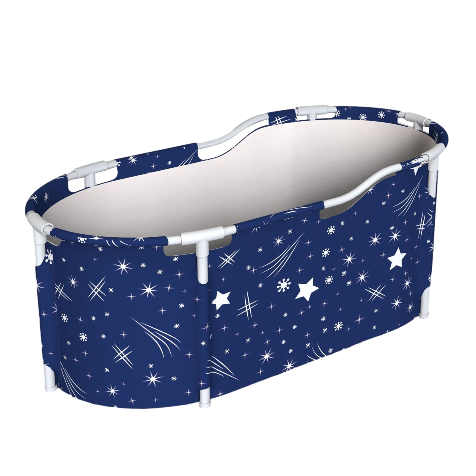 Portable Foldable Bathing Tub Camping Soaking Bath Tub For Travel Home Thick Full-body Bath Tub For Adults Children