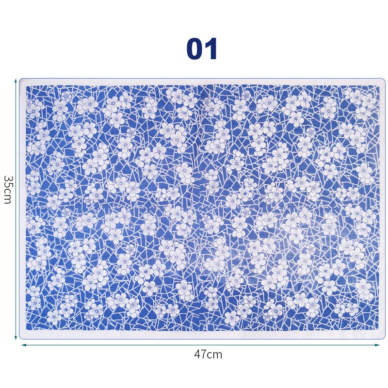 Papier de transfert en céramique d&#39;art poterie, glaçure sous glaçure, fleur noire, décalcomanies en céramique haute température, outils en argile polymère pour bricolage: 1