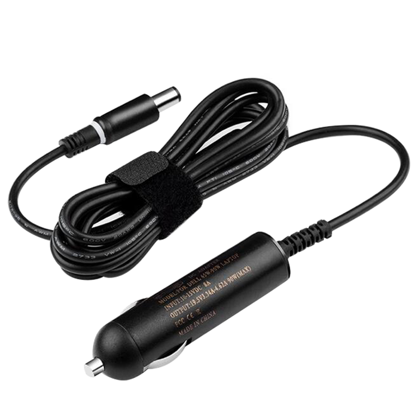 Laptop DC Power Car Adapter Charger 19.5V 4.62A 90W For Dell Latitude E6320 E6330 E6400 E6410 E6420 E6430 5.1V 2.1A USB Port
