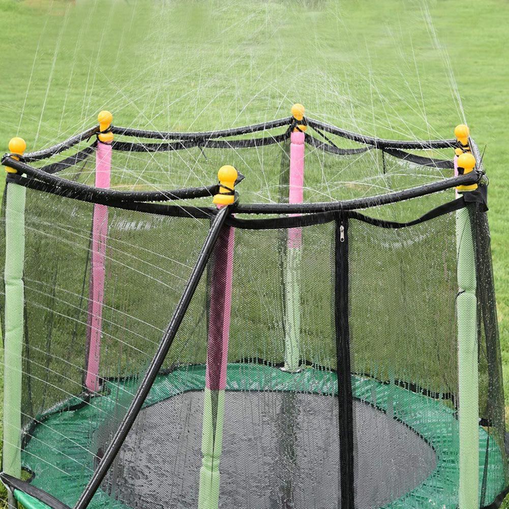 Arroseur de Trampoline pour enfants de 8, 10, 12, 15, 20m, Kit de brumisation de refroidissement de parc aquatique d'extérieur, accessoires amusants pour enfants