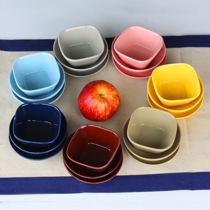 URBNLIVING 6X Small Deep Round Reusable Solid Color Plastic URBNLIVING 6X Small Deep Round Reusable Solid Color Plastic