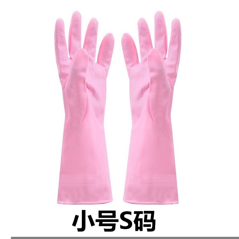 Afwassen Handschoenen Vingertoppen Schoon Waterdichte Wasserij Kleren Huishouden Pvc Plastic Latex Handschoenen Wit Verblinden Vingers: Bruin