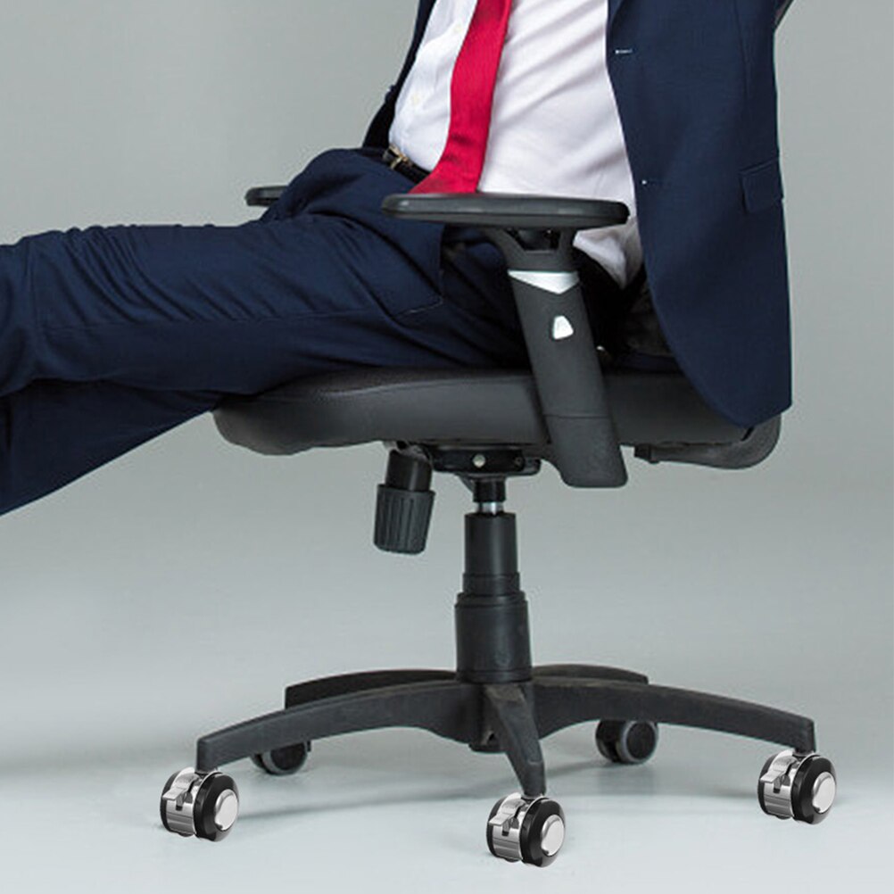 5pcs Office Chair Caster Wheels Furniture Rotation Swivel Wheel