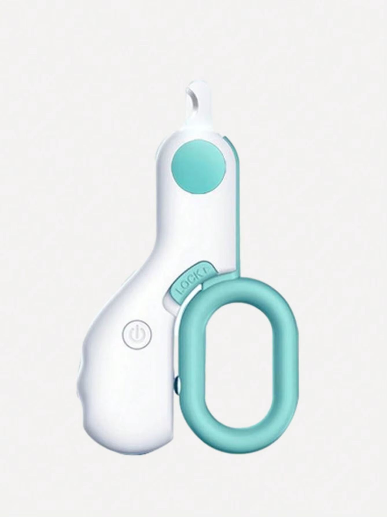 Pet Nail Clipper LED Light Illuminate Bleeding Line Claw Scissors Avoid Over Cutting: green