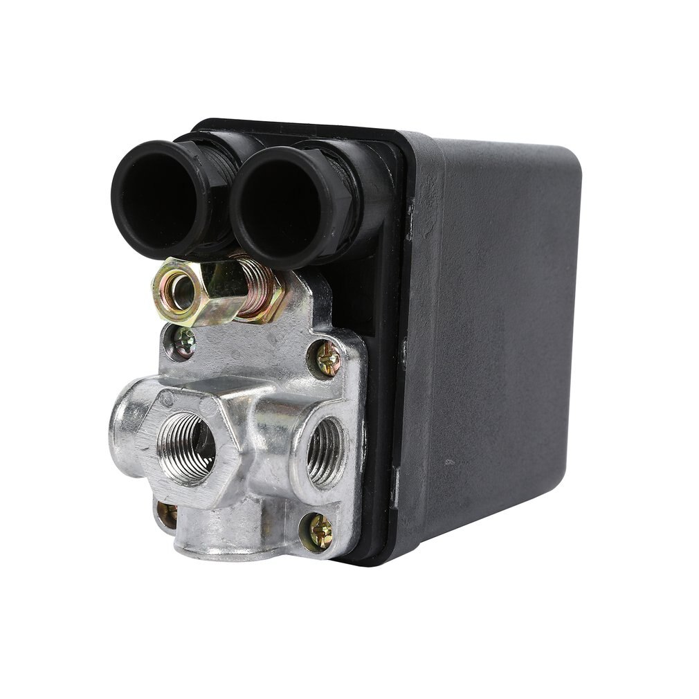 Heavy Duty 240V 16A Auto Control Auto Belasting/Lossen Air Compressor Drukschakelaar Regelklep 90 Psi-120 Psi