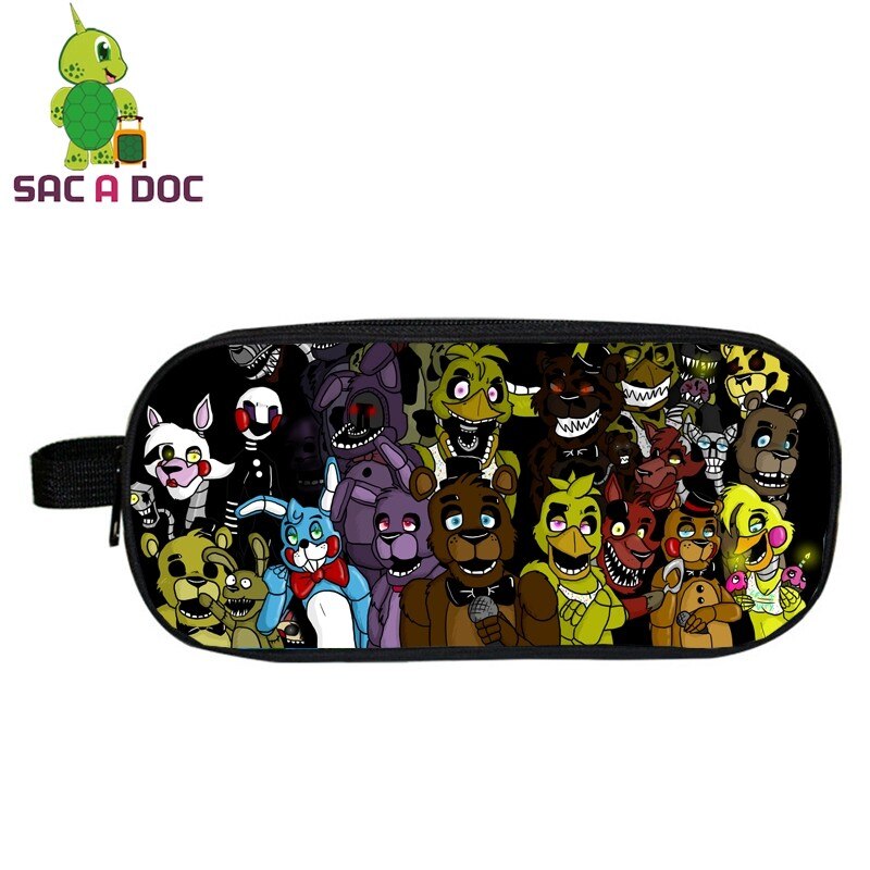 Mochilas de 12 pulgadas de cinco noches para niños pequeños de Freddy, mochilas escolares FNAF, mochilas preescolares para niños, mochila de viaje Freddy: Marfíl