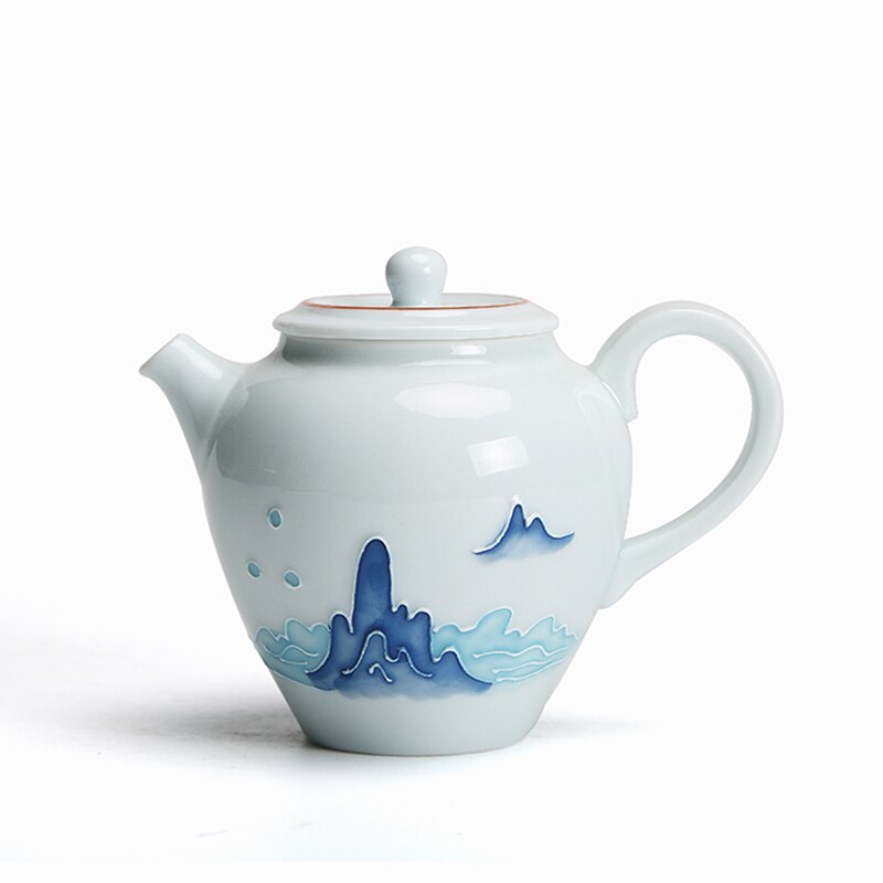 TANGPIN ceramic teapot kettle chinese tea pot 170ml: Mountain teapot