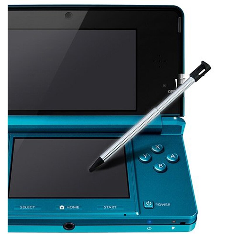 100pcs/lot 4 Colors Choice for 3DS Stylus pen Metal Touch Pen