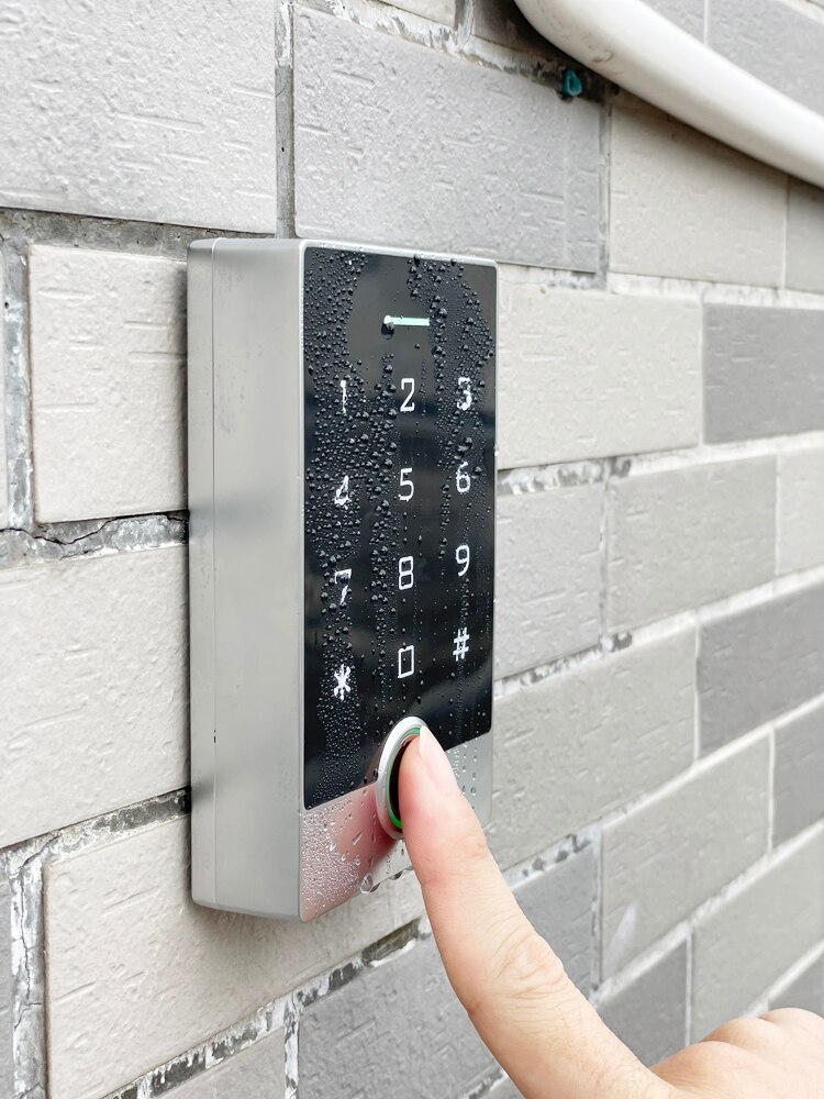 WiFi Tuya App Door Opener Waterproof Fingerprint Access Control System Standalone Keypad RFID Card Access Controller