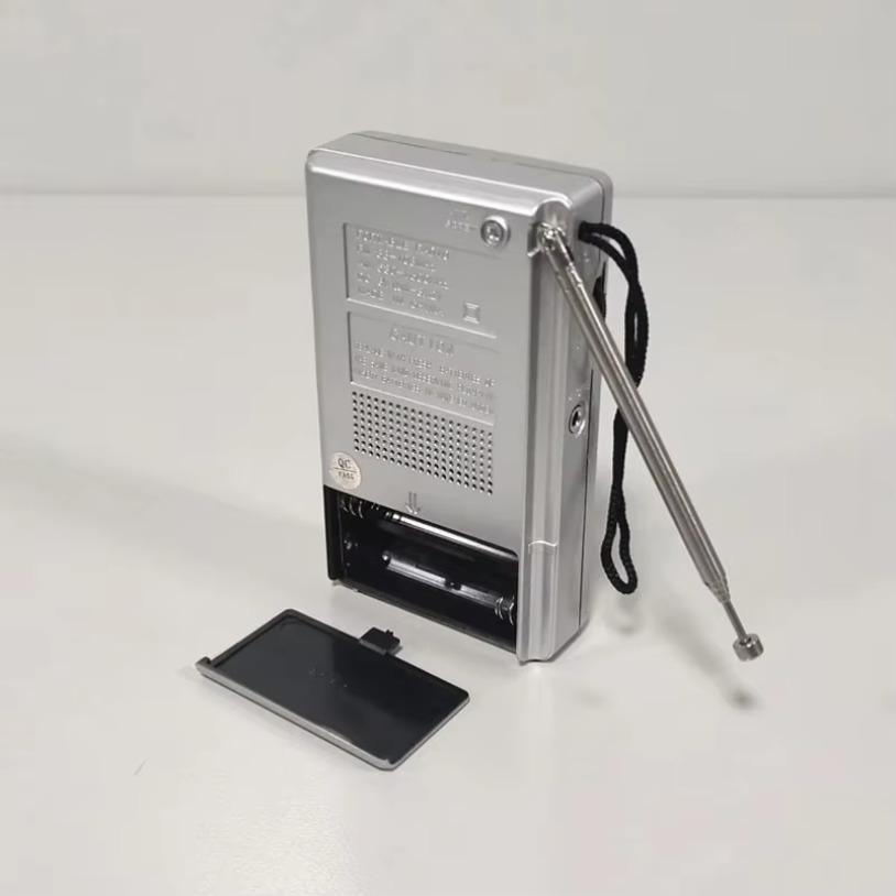 ICF-962 FM- AM Mini Radio FM Battery Operated Portable Radio Best Reception Longest Lasting For Running Walking Home Soundbox