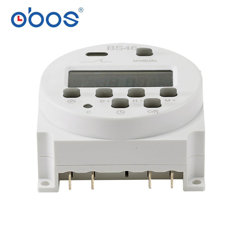 Timer 220V 110V 24V 12V CN101A Digital LCD Timer Programmable Relay Time Switch 16A CN101