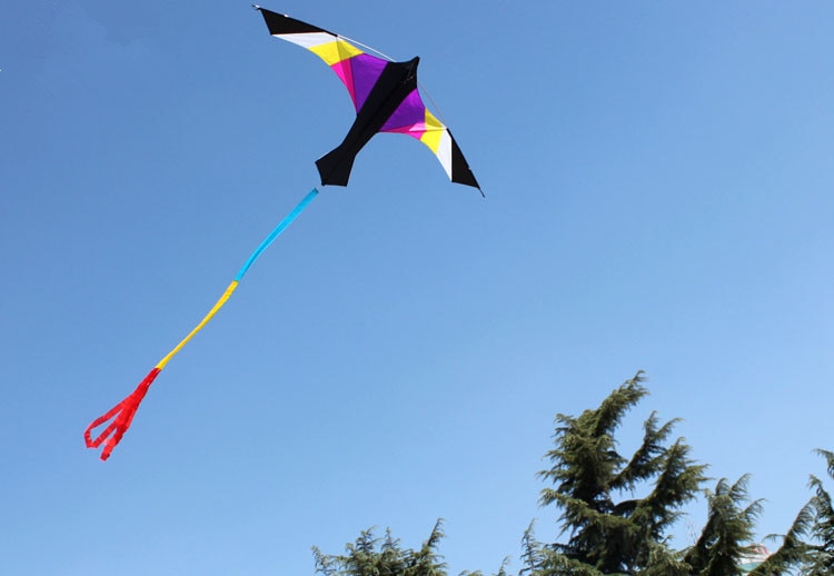 Cometas de aves profesionales de , tela de nailon con mango y línea, buena salida de fábrica voladora