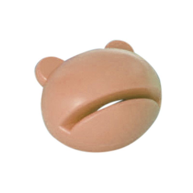 Kitchen Quick Kitchen 3 Stages Sharpener Knife Grinder Non-Slip Silicone Rubber: Brown