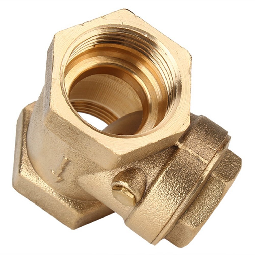 3/4 Inch BSPP Swing Check Valve Prevent Water Backflow Golden DN20