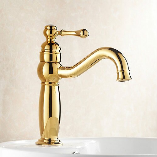 Badkamer wastafel kraan, bassin kraan waterval kraan messing badkamer kraan kraan bekken bekken mixer kraan warm en koude wastafel kraan KeYJ