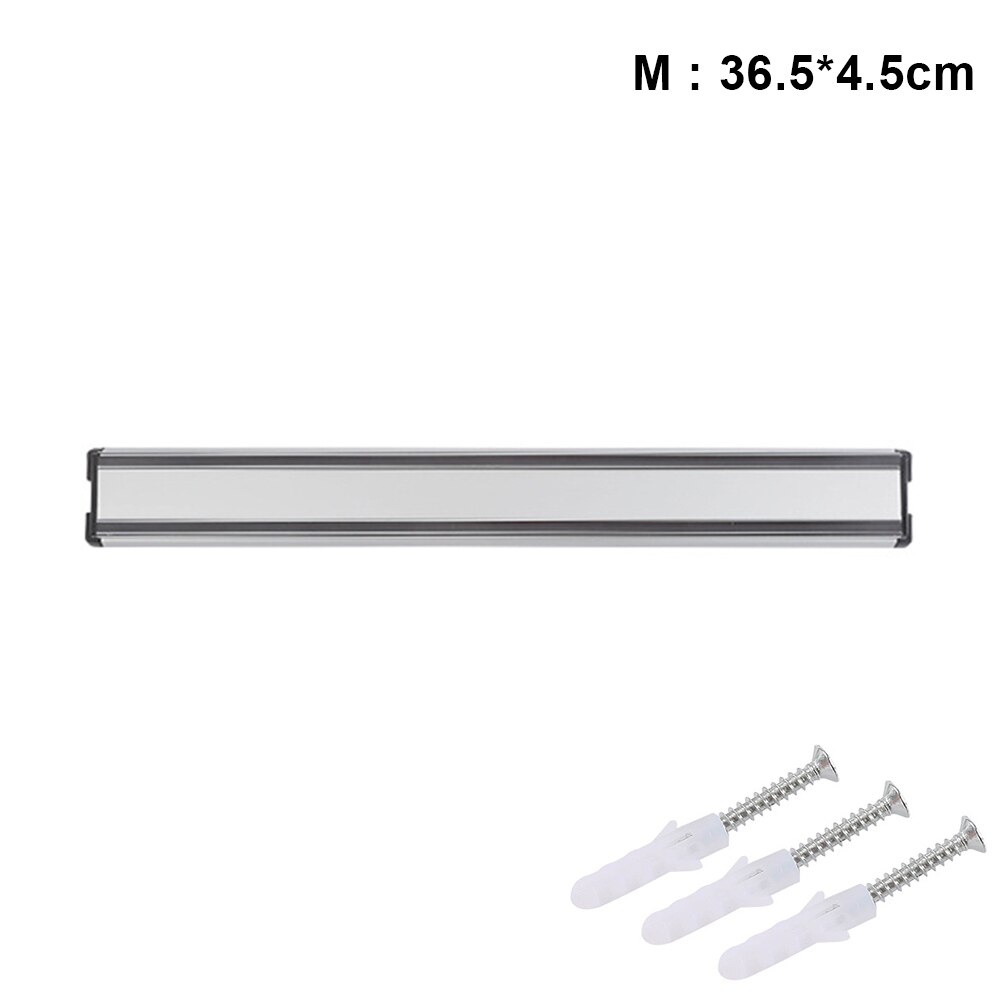Kitchen Accessories Organizer Wall Mount Knife Stand Magnetic Knife Holder Strong Magnetic Block Storage Holder: 36.5x4.5cm