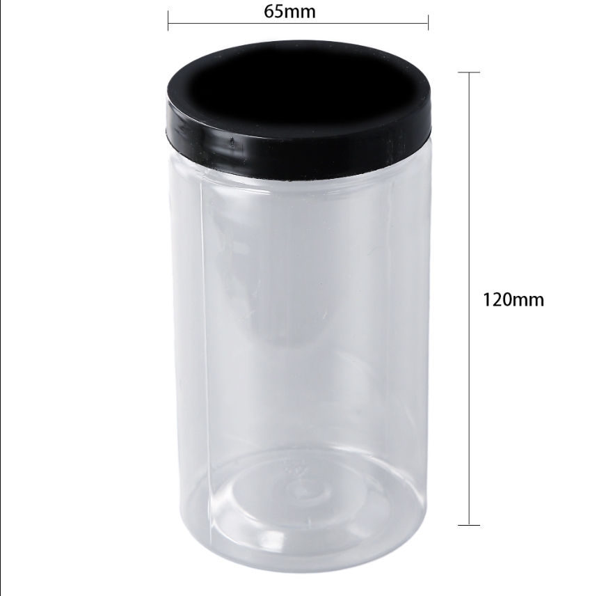 Clear Sealed Can With Lid Food Smell Odor Proof Storage Packaging Bottle Coffee Beans Seasoning Container Kitchen Accessories