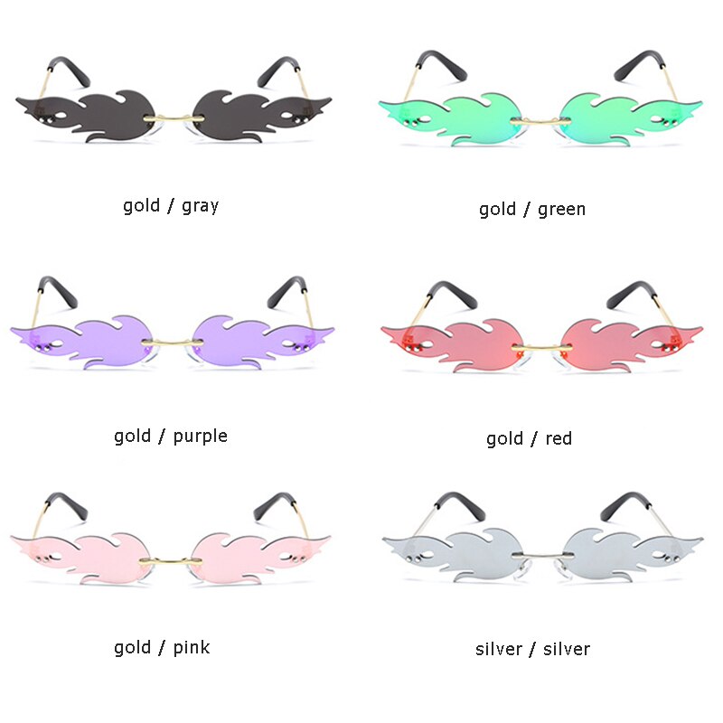 Maxjuli fire zonnebril voor dames en heren, randloze golfzonnebril, metalen kappen voor vintage spiegelbrillen, uv-bescherming, gafas 8070