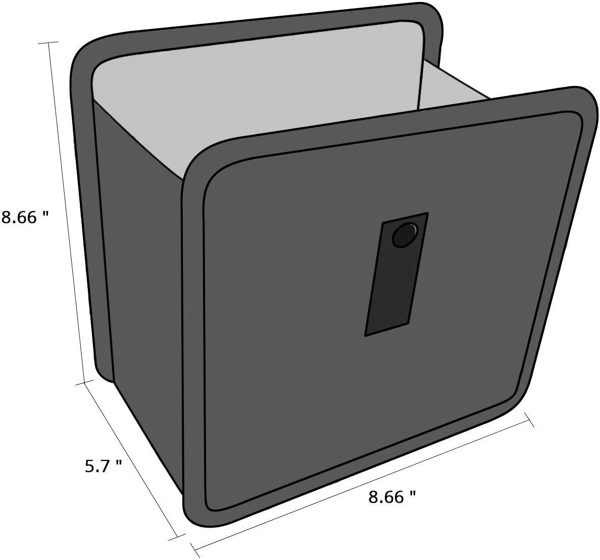 PowerTiger Auto Mülleimer Hängen Auto Müll Tasche Wurf Container Wasserdicht Leck Beweis Faltbare Müll Veranstalter,