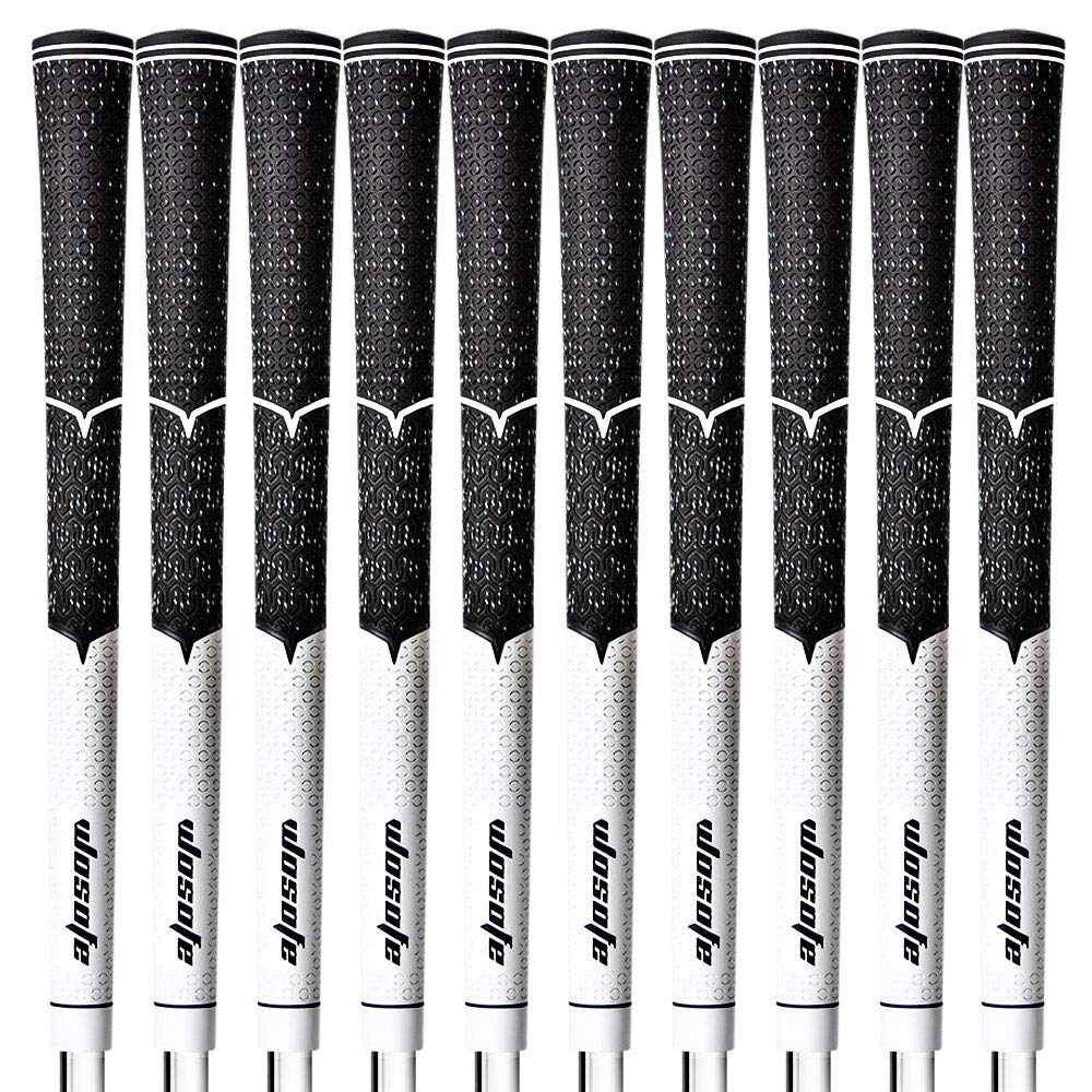 Golf irons Grip Standard Non-slip Golf club Grips white/black 10pcs/lot