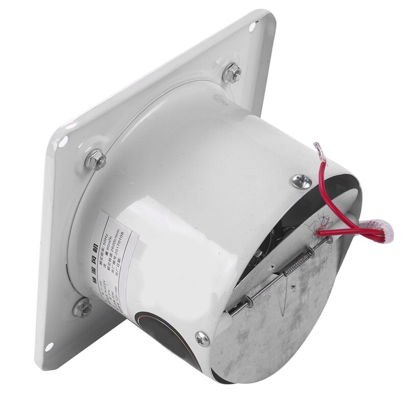 2800R/Min Duct Booster Vent Fan Metal 220V 25W 4 Inch Inline Ducting Fan Exhaust Ventilation Duct Fan Accessories