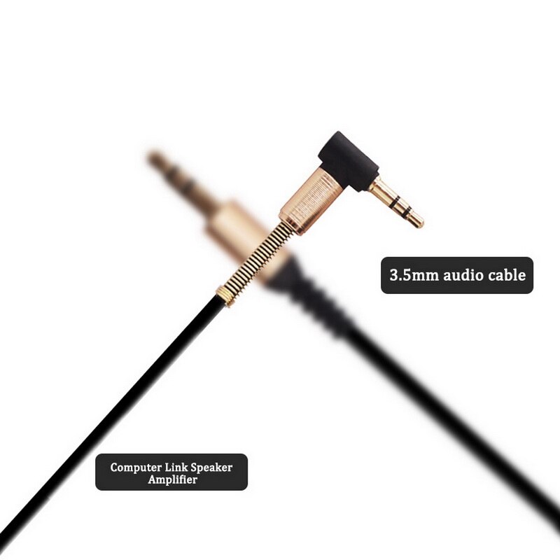 Elbow spring retractable 3.5mm audio cable aux audio speaker cable retractable cable car cable Extension Cable Retractable Cable