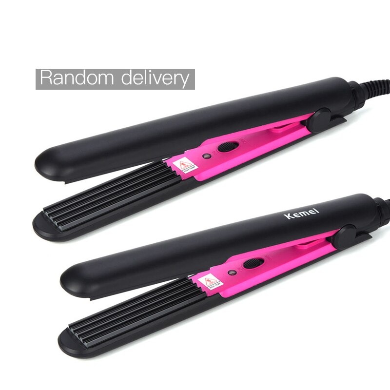 Tourmaline Ceramic Hair Straightener Corrugated Hair Curler Crimper Corn Plate Corn Perm Splint Hair Styling Tool47