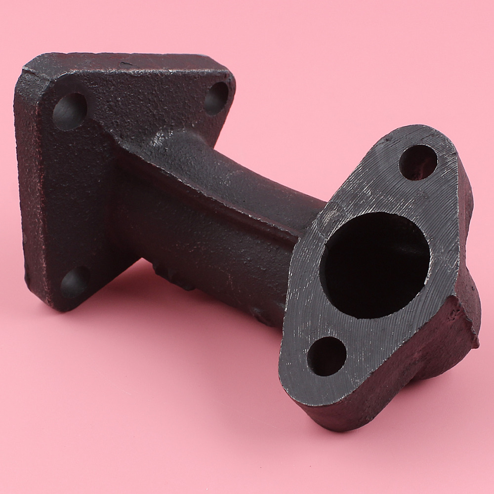 Exhaust Muffler Pipe Manifold For Honda GX390 GX340 13HP 11HP GX 390 340 Lawn Mower 4 Stroke Engine Motor Part