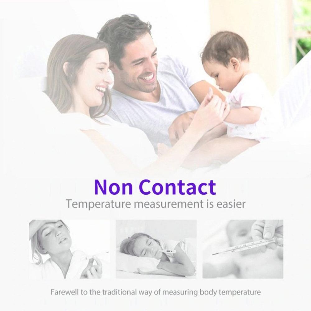 Non-contact Infrared Temperature Sensor, Forehead Fever Ear Thermometer, Smart Sensor, Automatic Body Temperature
