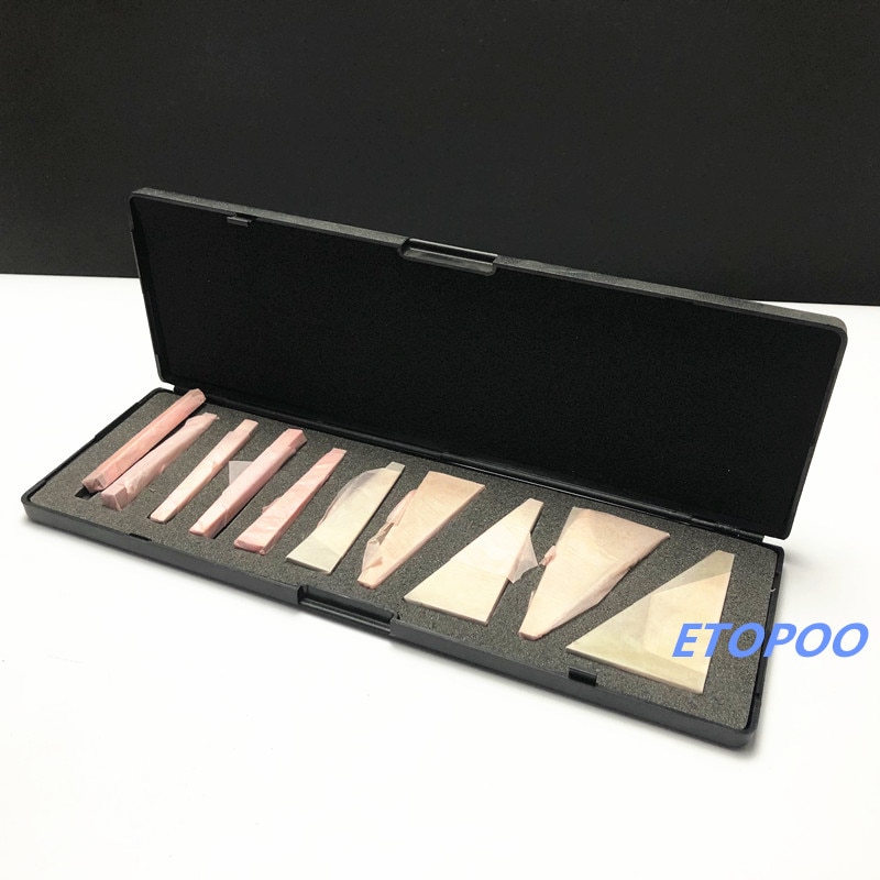 10 Pcs Precision Angle Block Set 1 To 5 Degree & 5 To 30 Degree Lathes Milling Machinist Precision Ground