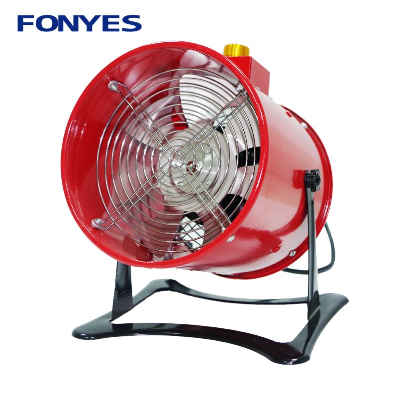 8" axial ventilation fan mini metal standing fan desk blower high speed ventilator table portable exhaust fan 200mm 220V