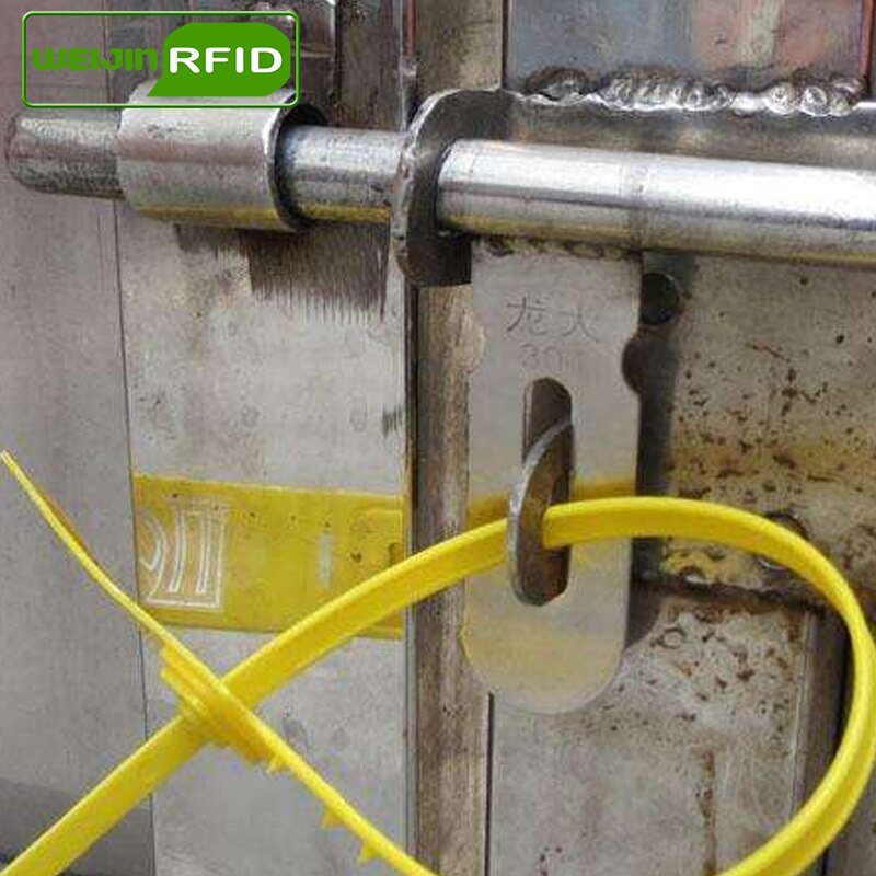 UHF RFID tag ABS cable tie Alien 9662 915mhz 868mhz 860-960MHZ Higgs3 EPC ISO18000-6C 50pcs smart passive RFID tag