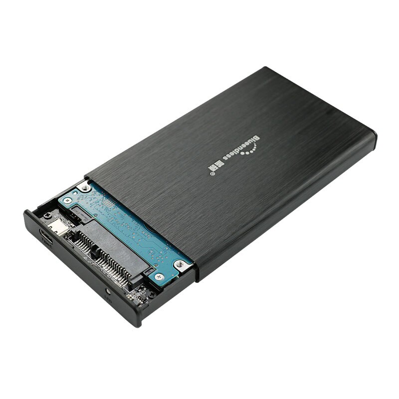 Blueendless-carcasa de disco duro externo, disco duro de aluminio HDD de 2,5 pulgadas, portátil, SATA, USB, Disque Dur externo