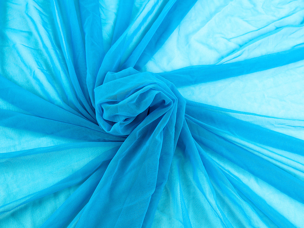 Bright color 4 way Stretchy Nylon Spandex Mesh Fabric high-elastic net fabric sold BY YARD