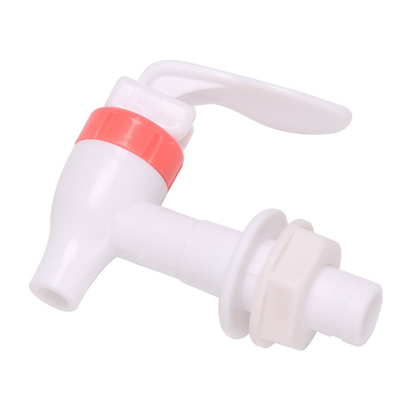 Spare Part Faucet Plastic Tap Drain Tap Dispenser White Pink