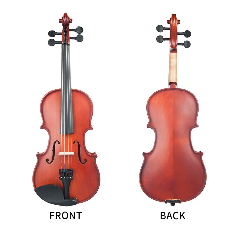 1/4 Violin Scrub Violin Student Violin Set Violin Beginner Natural Color Violin Use