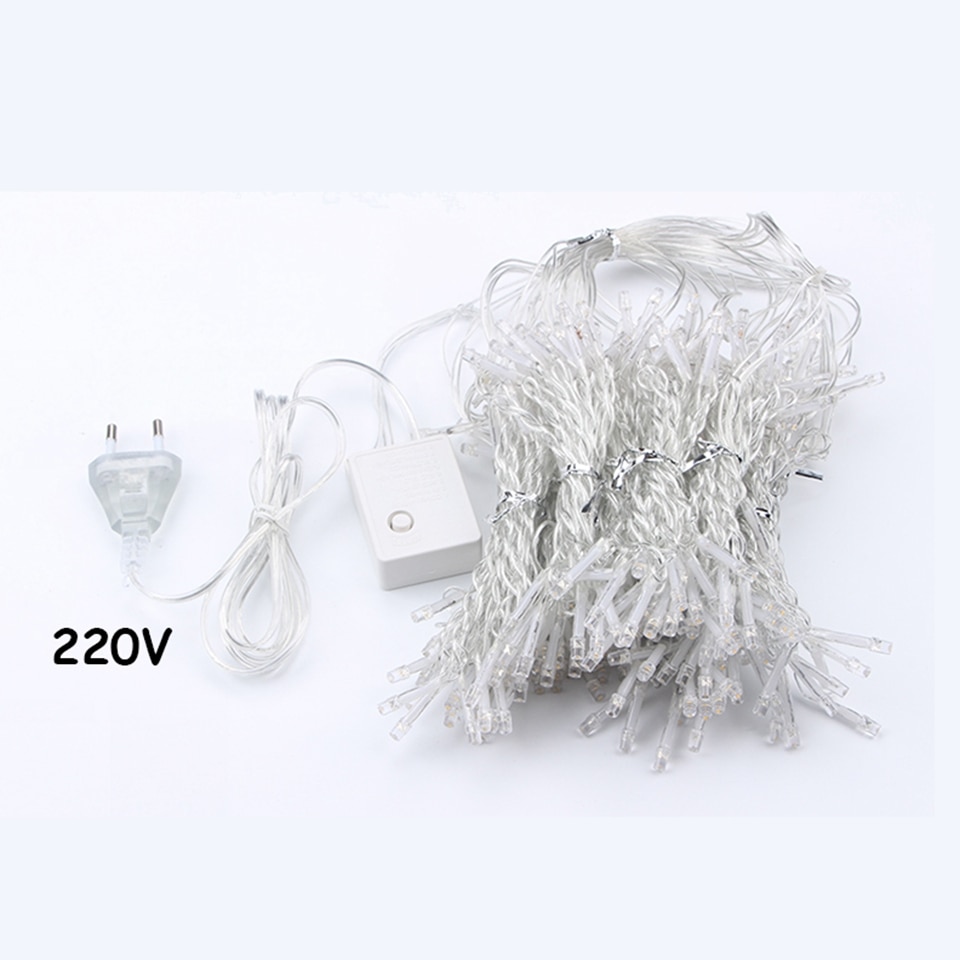3x1/3x2/3x3/6x3M LED Icicle Curtain String Lights Christmas Fairy Light garland Outdoor Home For Wedding/Party/Garden Decoration