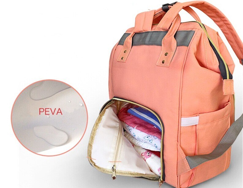 LAND Baby Bag Nappy Bags Large Diaper Bag Backpack Baby Organizer Maternity Bags For Mummy Handbag Baby Nappy Backpack